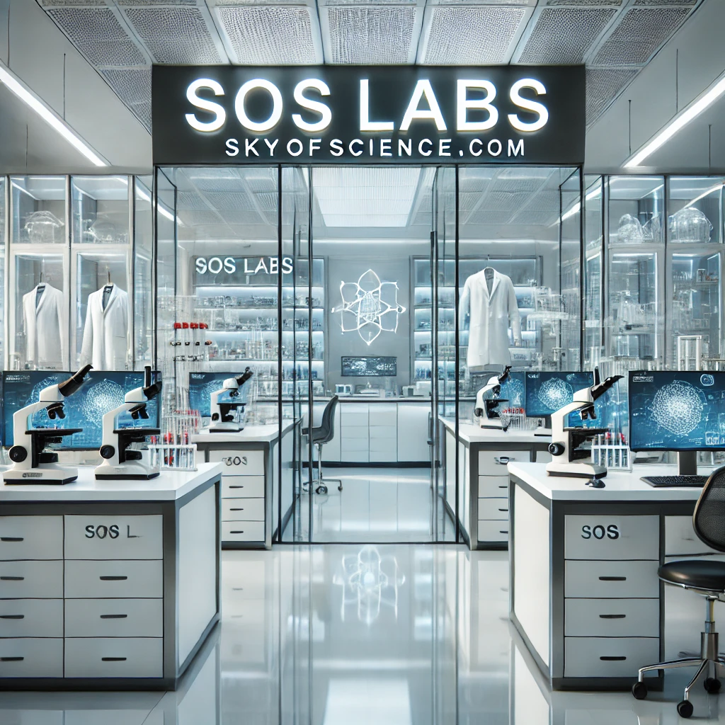 Laboratory benches prepared for an audit walkthrough